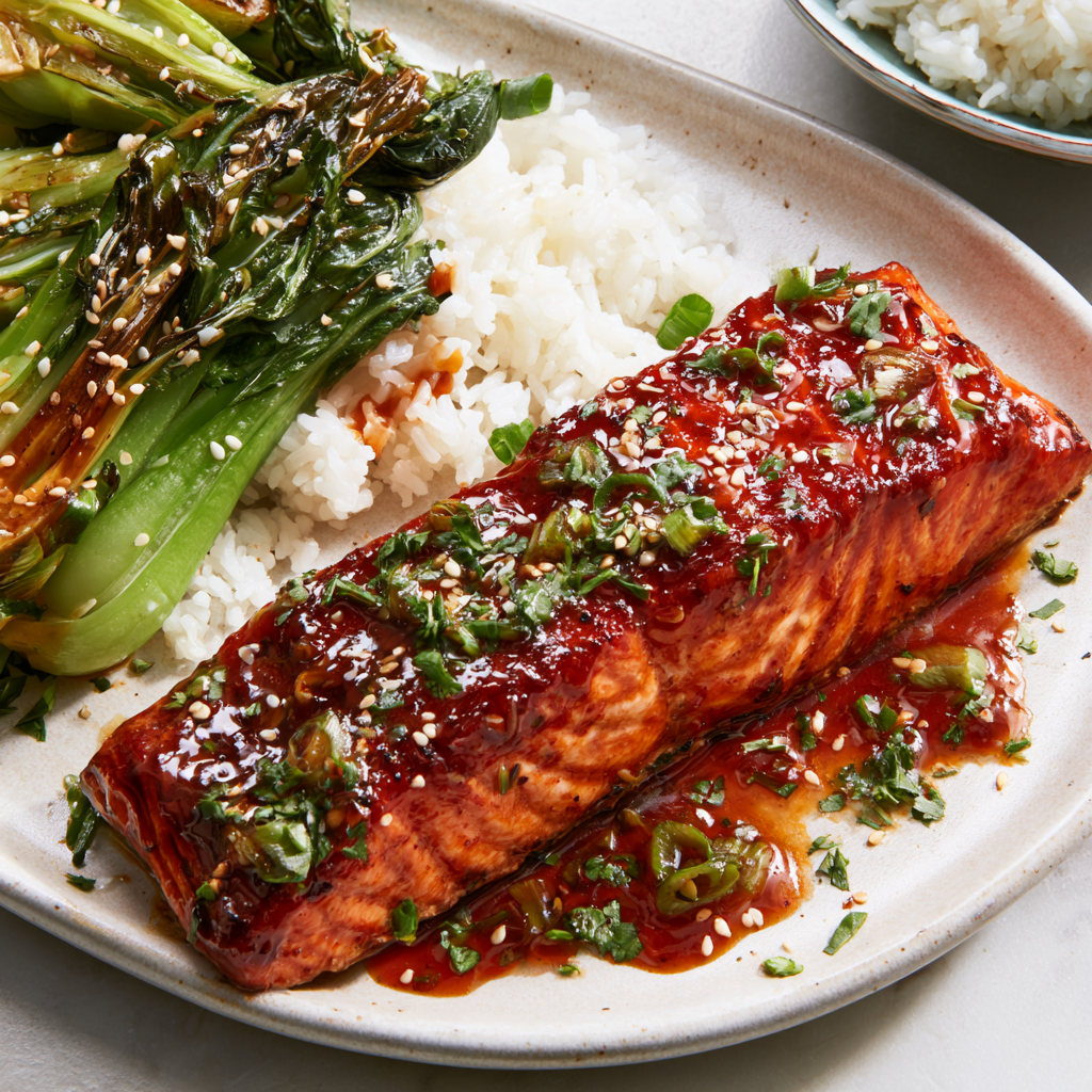 Baked Soyaki Salmon in Oven: Easy Glazed Recipe