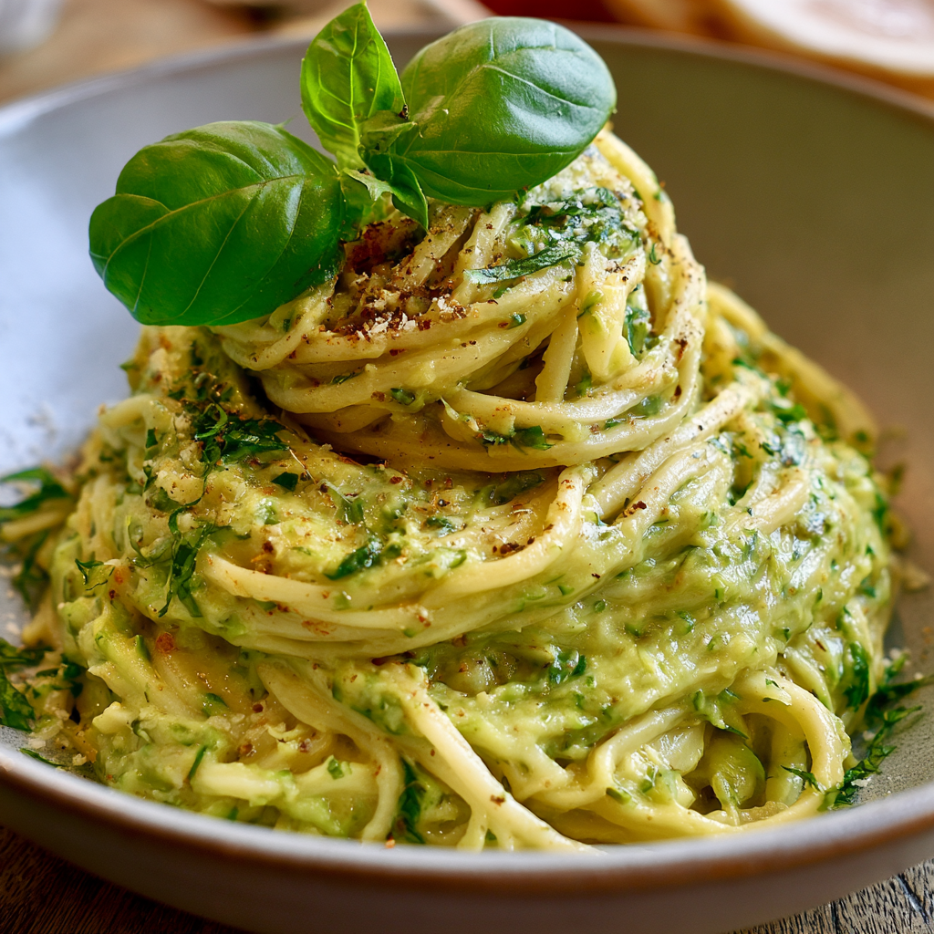 Blended Courgette Pasta Sauce: A Healthy and Simple Idea