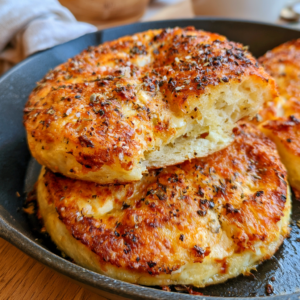 Crispy Pan Feta Bread