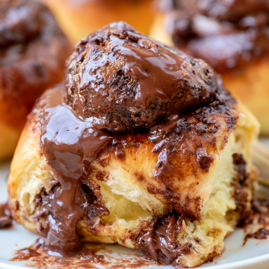 Easy Chocolate Buns Recipe (Ultra Soft & Gooey)