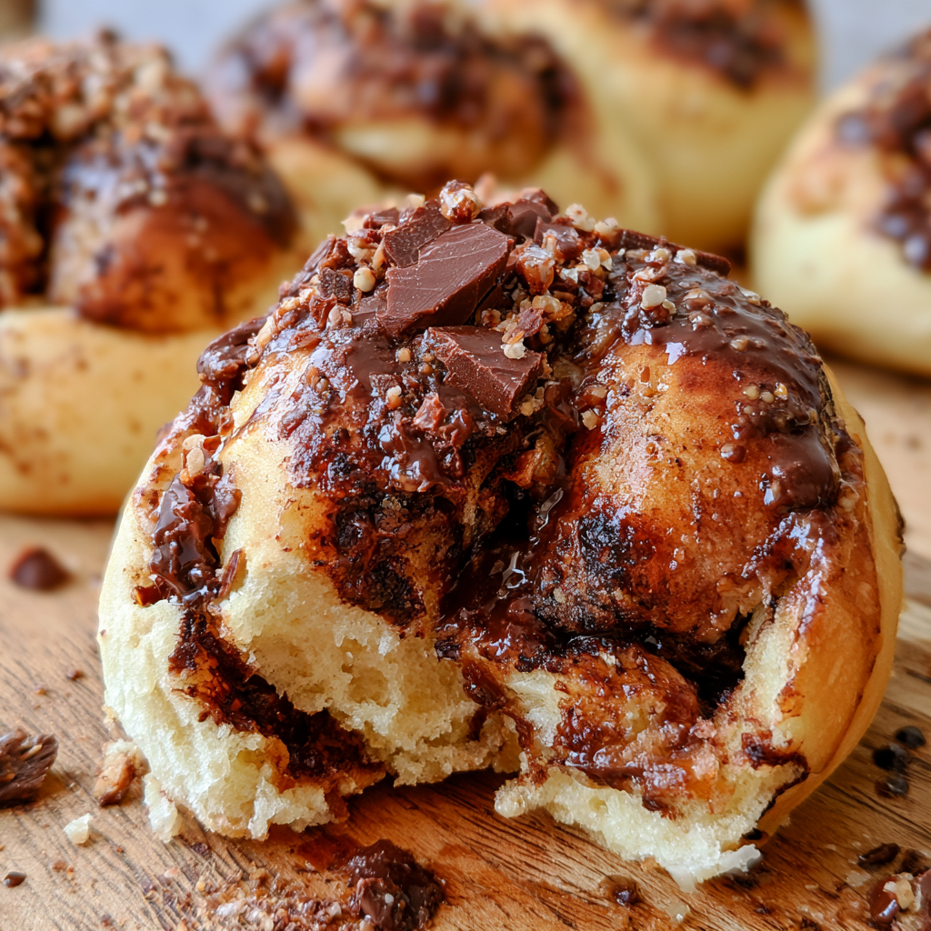 Easy Chocolate Buns Recipe (Ultra Soft & Gooey)