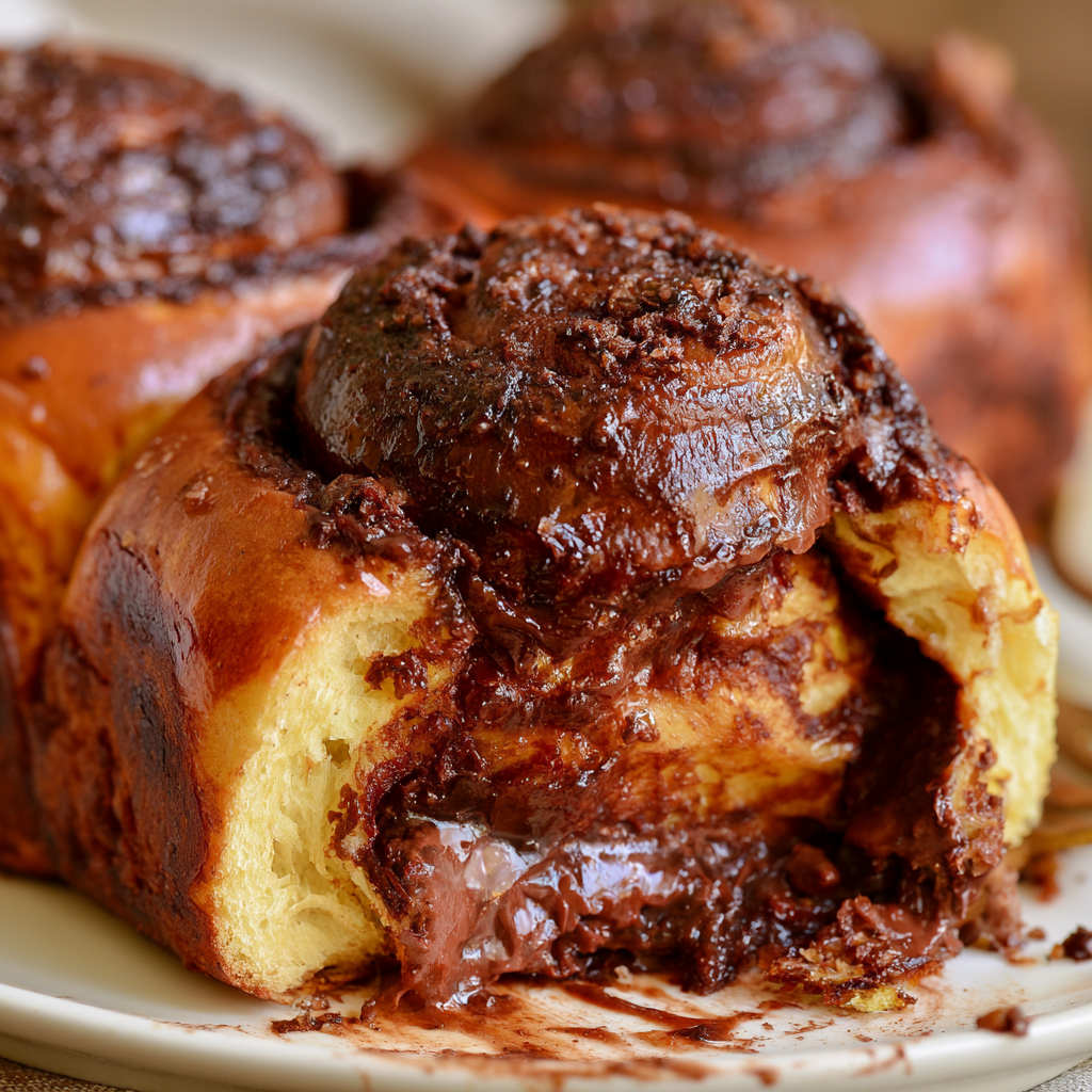 Easy Chocolate Buns Recipe (Ultra Soft & Gooey)