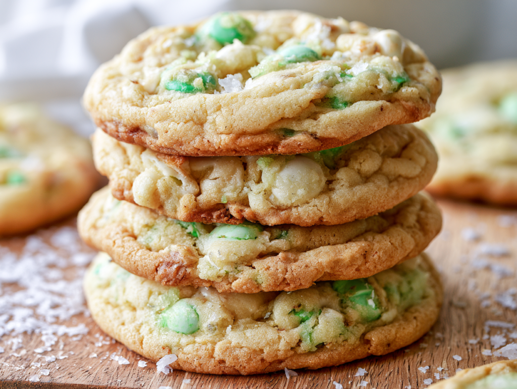 M&M Mint Cookies Recipe