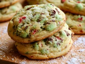 M&M Mint Cookies Recipe