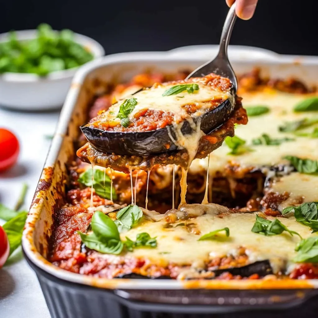 Baked Eggplant Parmesan Recipe