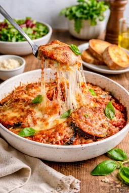 Baked Eggplant Parmesan Recipe