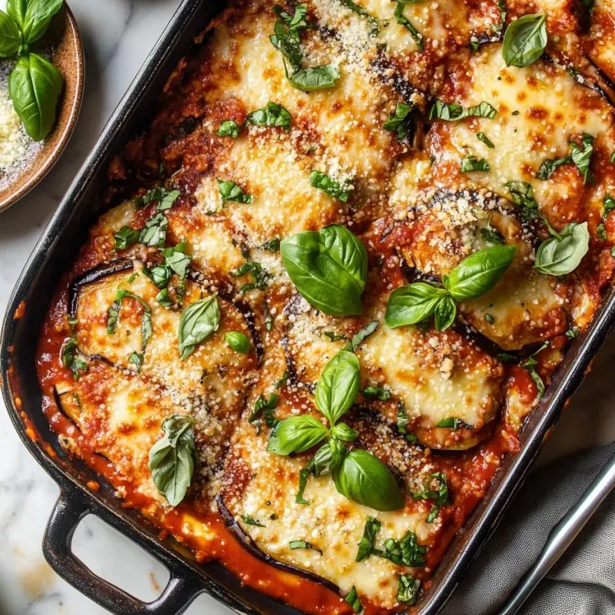 Baked Eggplant Parmesan Recipe