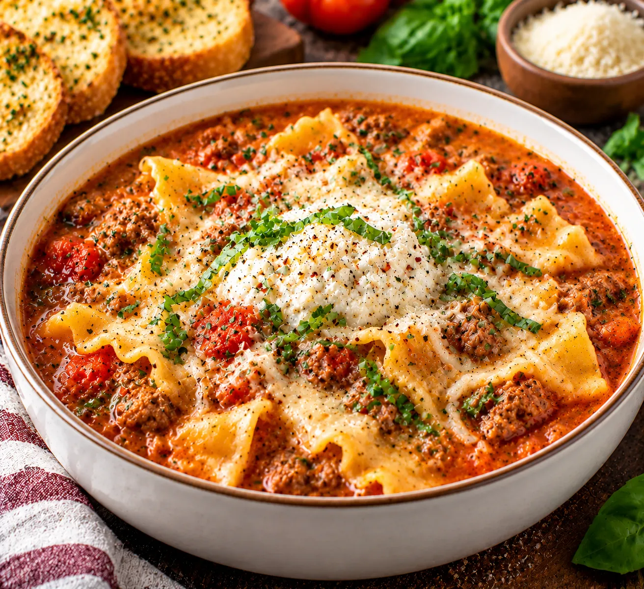 Lasagna Soup Recipe