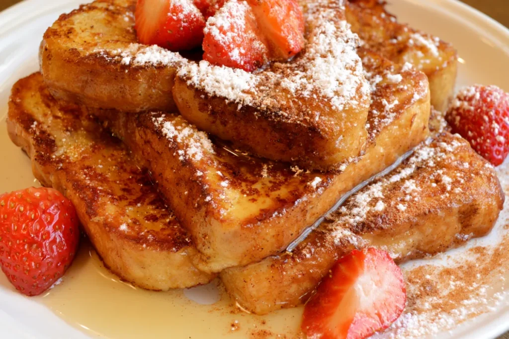 french toast recipe with vanilla and cinnamon