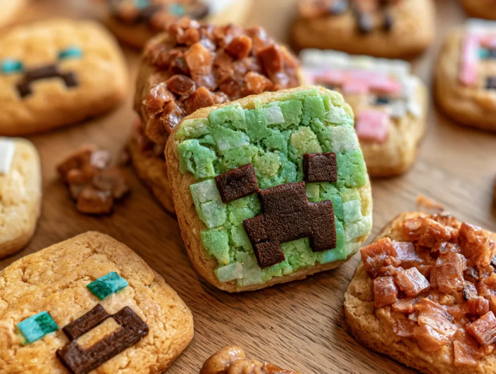 Crumbl Minecraft Cookies
