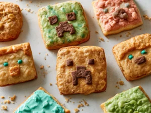 Crumbl Minecraft Cookies