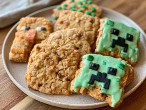 Crumbl Minecraft Cookies