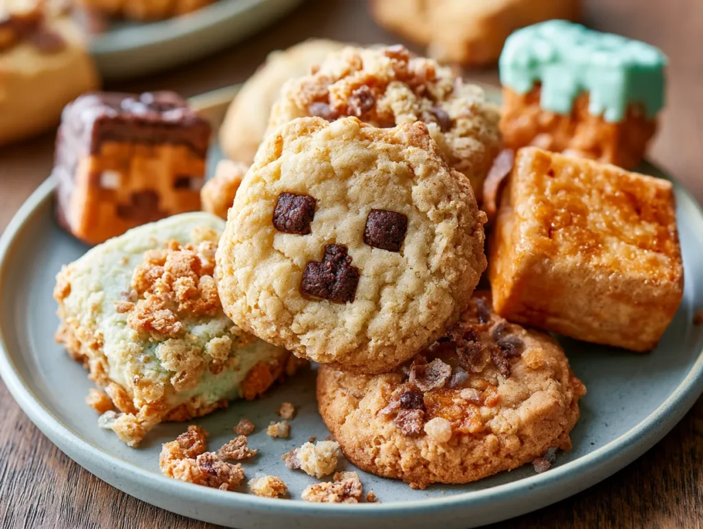Crumbl Minecraft Cookies