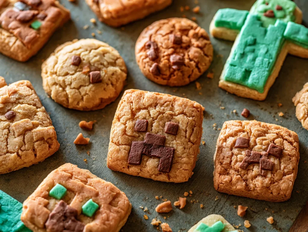 Crumbl Minecraft Cookies