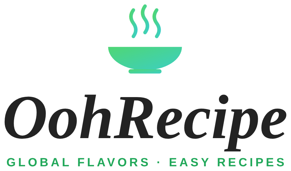 OohRecipe logo - Global Flavors, Easy Recipes